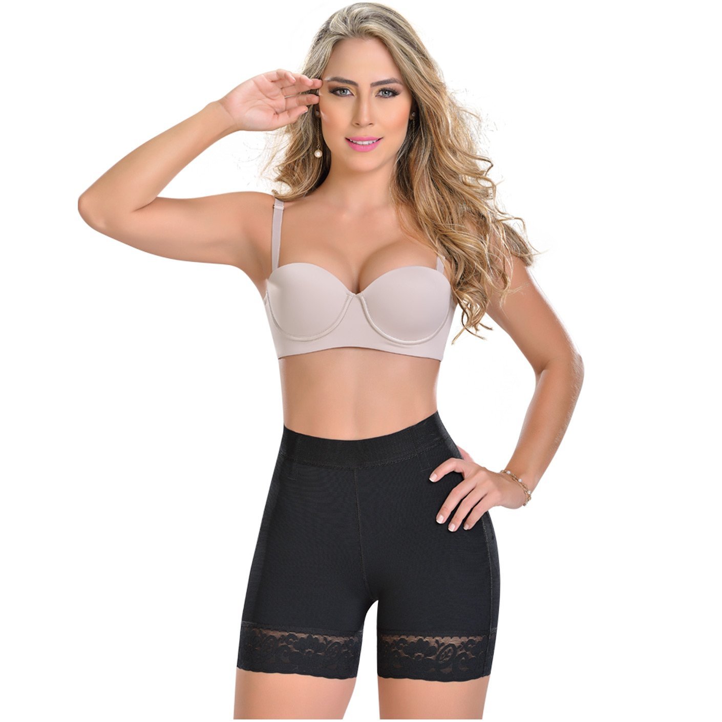 Noir High-Waist Lift Short